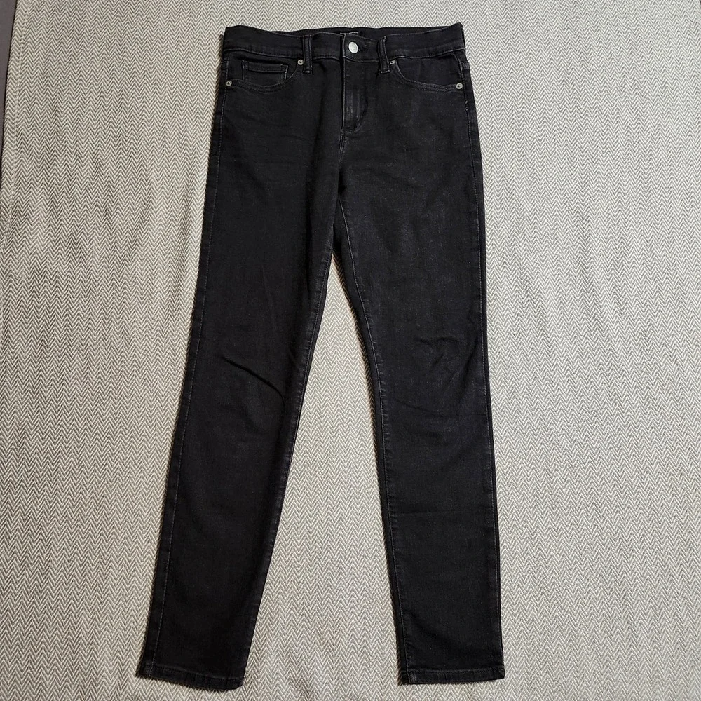 Banana Republic Women's Black Jeans Skinny Fit Dark Wash Size 27/4